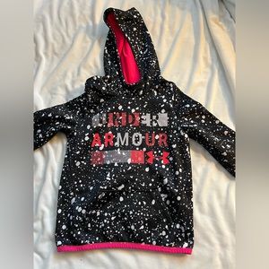 UA high neck hoodie